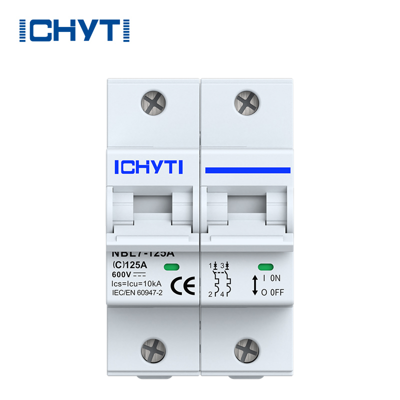 Неполярный автоматический выключатель постоянного тока 125 А